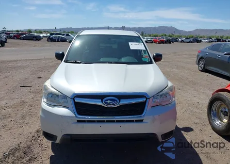 2014 Subaru Forester 2.5I z USA, uszkodzony, nr VIN JF2SJAAC4EG442770